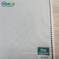 Biodegradable Cross lapping Spunlace Tencel and Bamboo nonwoven fabric for facial mask and smooth wipes using